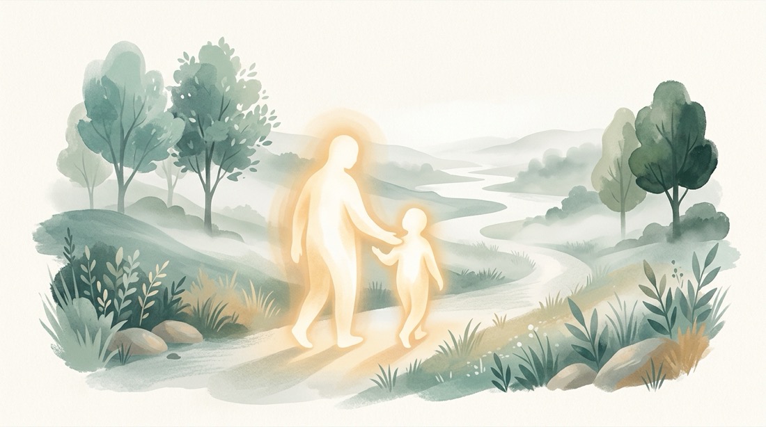 A supportive presence walking alongside you, holding the long view.